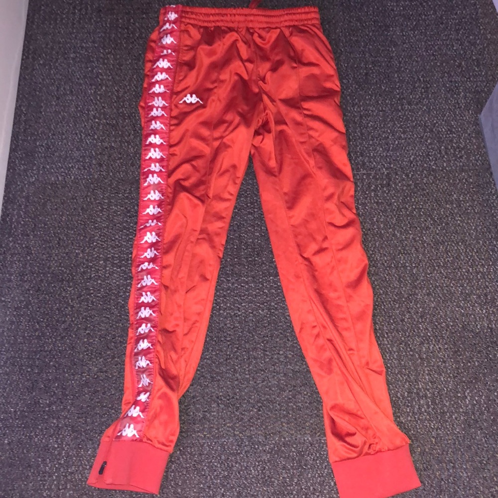 Red Kappa Track Pants